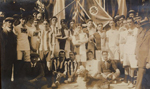 Deportistas ingleses, alemáns e vigueses (Gimástica e Vigo F.C., 1913)